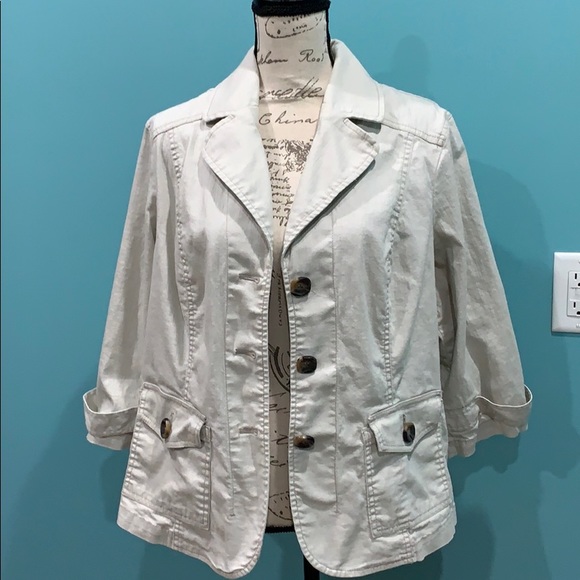 Coldwater Creek Jackets & Blazers - Coldwater  creek 3/4 sleeve jacket
